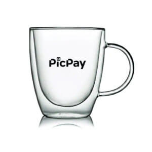 Caneca de Vidro Duplo
