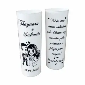 Copo Long Drink Personalizado para Casamento