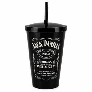 Copo Plastico com Tampa e Canudo Personalizado