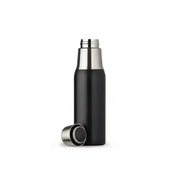 Garrafa Térmica Personalizada Preto Fosco