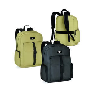 Mochila Couro Sintético USB Personalizada