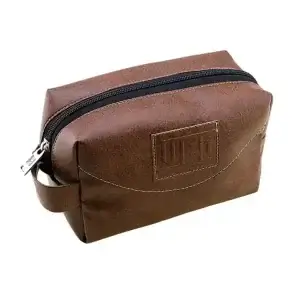 Kit Necessaire de Couro de Viagem Personalizada