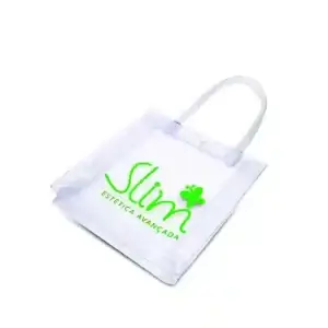 Sacola Em PVC Transparente Personalizada