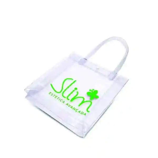 Sacola Em PVC Transparente Personalizada