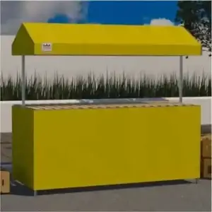 Barraca de Feira com Balcão Personalizado