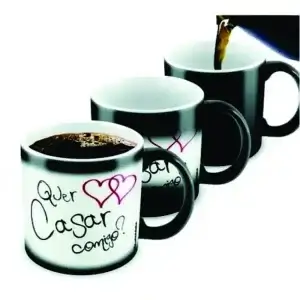 Xícara Mágica Porcelana Personalizada