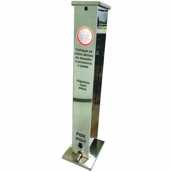 Totem Display Suporte Álcool Gel Personalizado