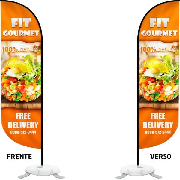 Wind Banner Dupla Face Personalizado