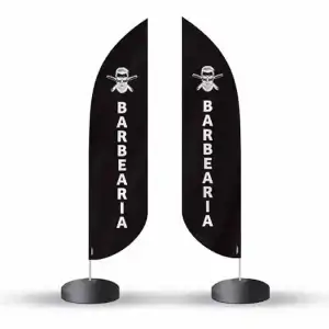 Wind Banner Personalizado Estacada para Solo