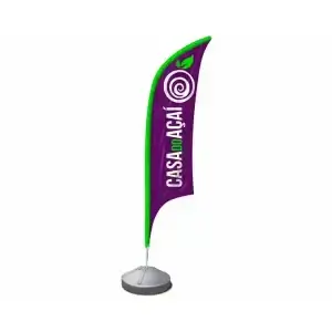 Wind Flag Banner Bandeira Dupla Bandeira 4mts