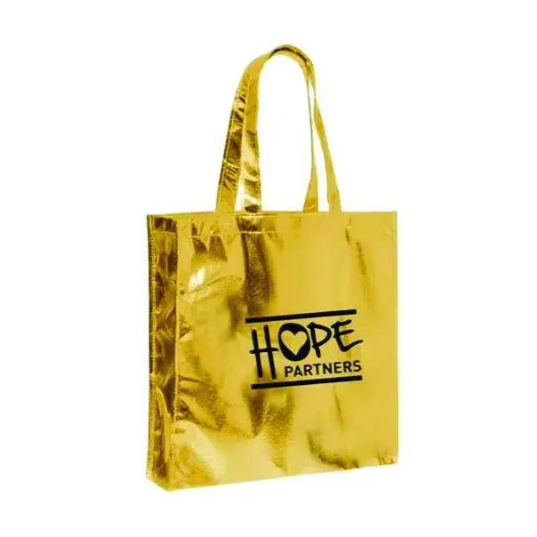 Bolsas Personalizadas em TNT Metalizado