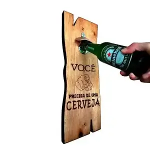 Abridor De Garrafa Para Parede