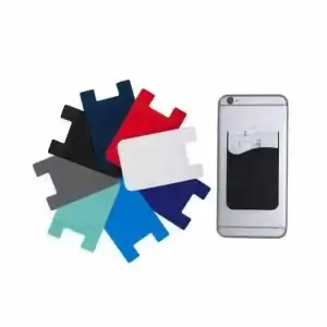 Adesivo Porta Cartão de Silicone para Celular