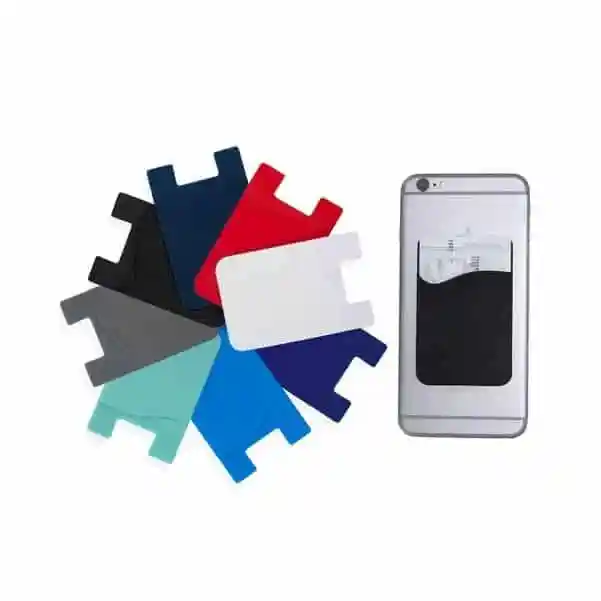Adesivo Porta Cartão de Silicone para Celular