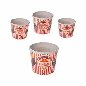 Balde De Pipoca Cinema Personalizado