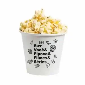 Balde Pipoca Personalizado