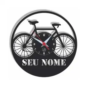 Bicicleta Personalizado Relógio de Parede