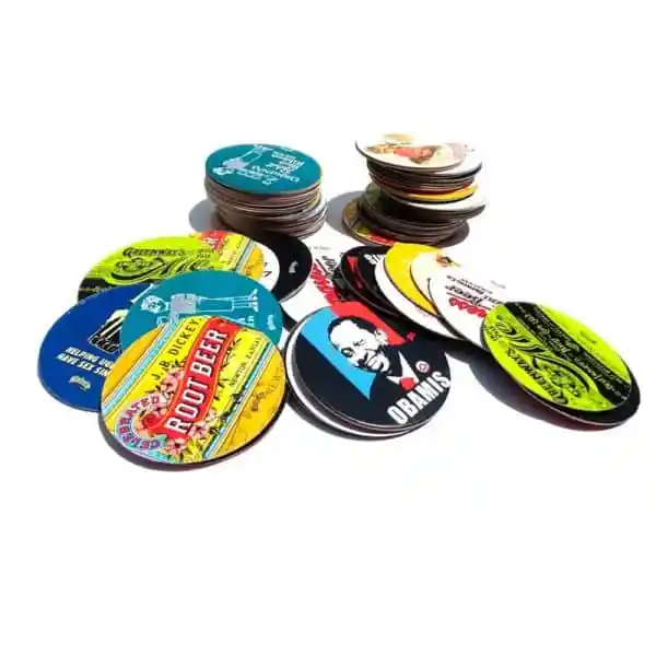 Bolacha porta copo personalizado