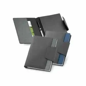 Caderno com Porta Caneta Personalizado