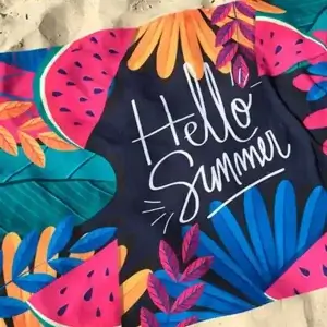Canga Para Praia Personalizada