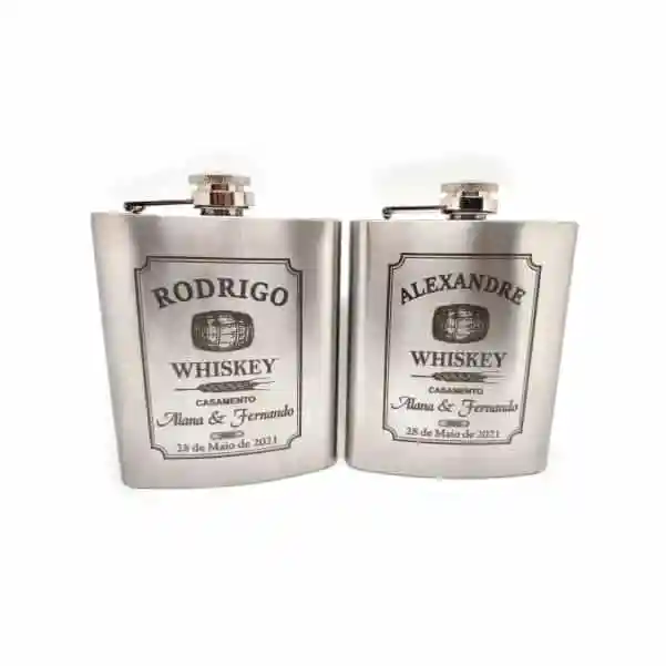 Cantil Porta Bebida de Bolso Whisky