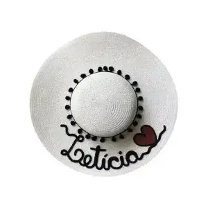 Chapéu Para Praia Personalizado com Nome