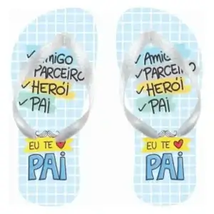 Chinelo Masculino Personalizado