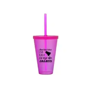 Copos Lisos Personalizados Com Tampa