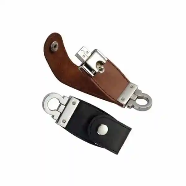 Embalagem para Pen Drive de Couro Personalizado