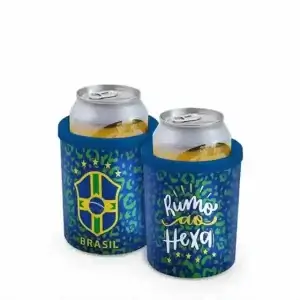 Kit 5 Porta Latas 350 ml Personalizado