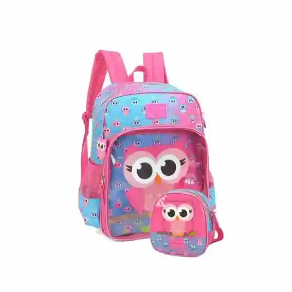 Kit Mochila Lancheira Escolar