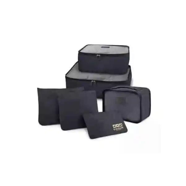 Kit Organizador de mala 6 peças – Personalizável