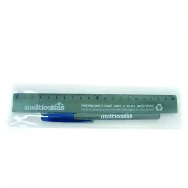 Kit Régua Caneta Tetrapak