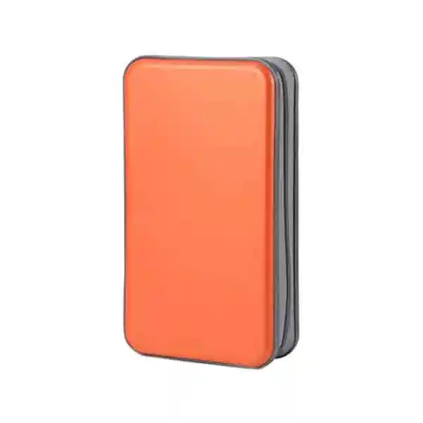 Maleta Porta Dvd Laranja Personalizado