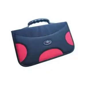 Maleta Porta Dvd Vermelho Personalizado