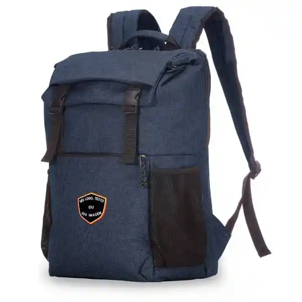 Mochila Com Logo Bordado Personalizada