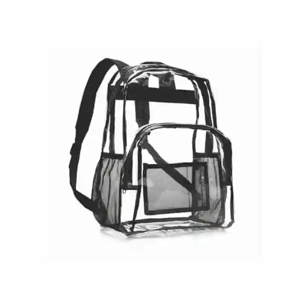 Mochila Plástica PVC Transparente Personalizada