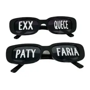 Óculos Retrô Revoada Lentes Escritas