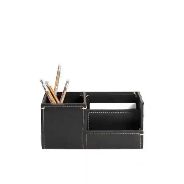Organizador de Mesa de Couro Escritório Personalizado