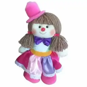 Palhacinhas de Pelúcia Personalizadas