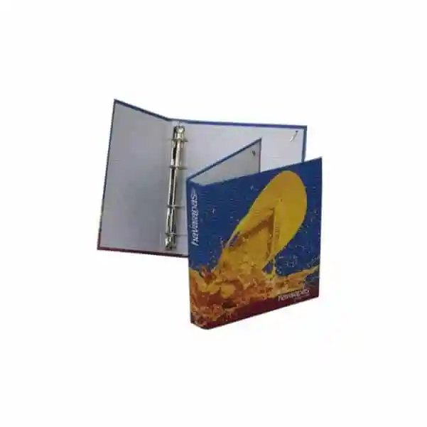Pasta Cartonada Quatro Argolas Personalizada