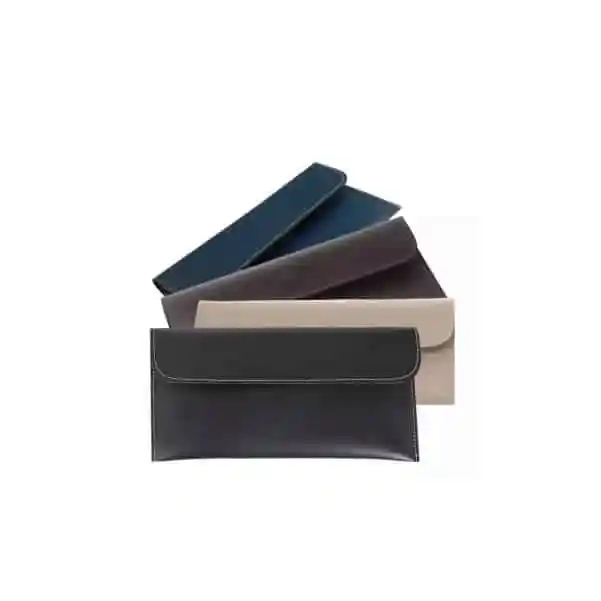 Pasta Envelope de Couro Carta Personalizada