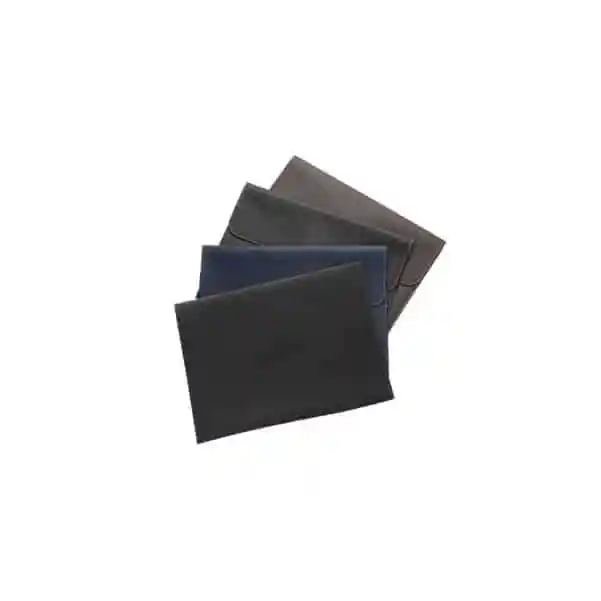 Pasta Envelope de Couro Organizadora Personalizada