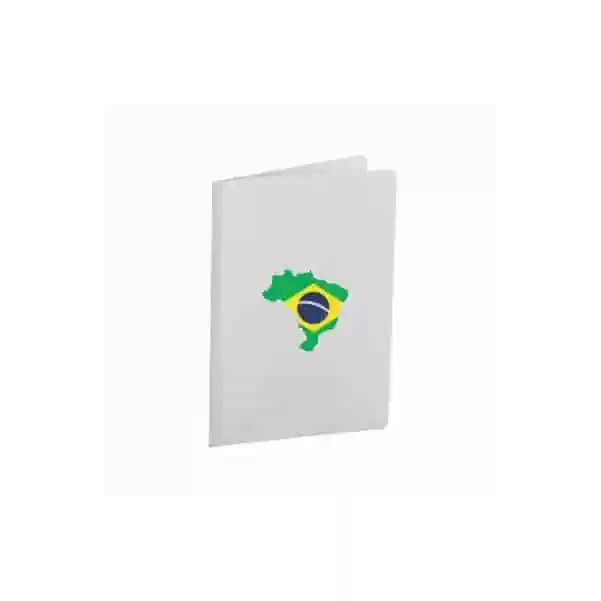 Pasta Plástica Brasil Personalizada
