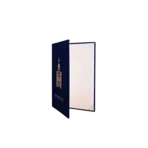 Pasta Porta Diploma Veludo Personalizada