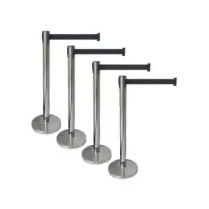 Pedestal de Fila Easyline Cromado