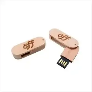 Pen Drive Bambu Giro Oval