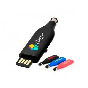 Pen drive 8gb com ponteira touch personalizado