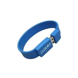 Pulseira bate-enrola com Pen Drive