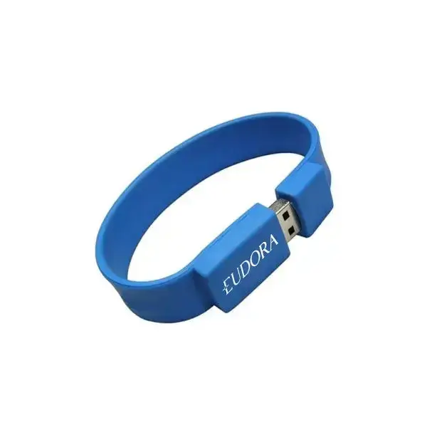 Pulseira bate-enrola com Pen Drive